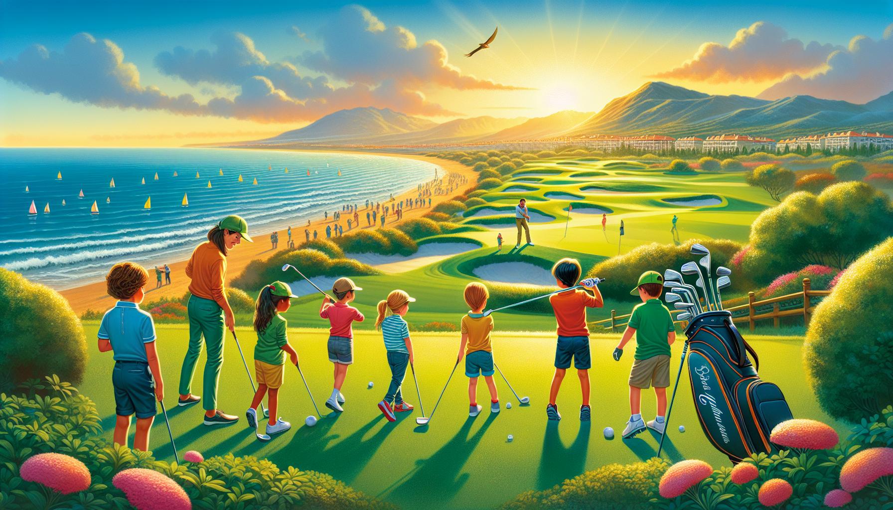 Dibujo de Palos de Golf para Niños: Ideas Divertidas