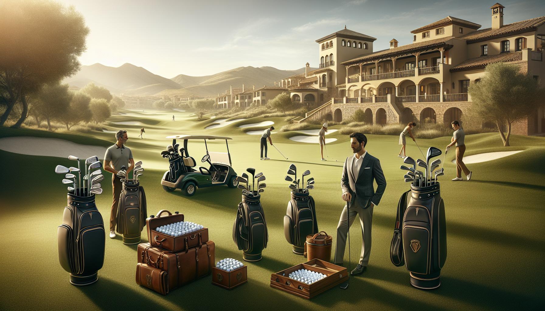 Equipamiento esencial para golfers en Villa de Madrid