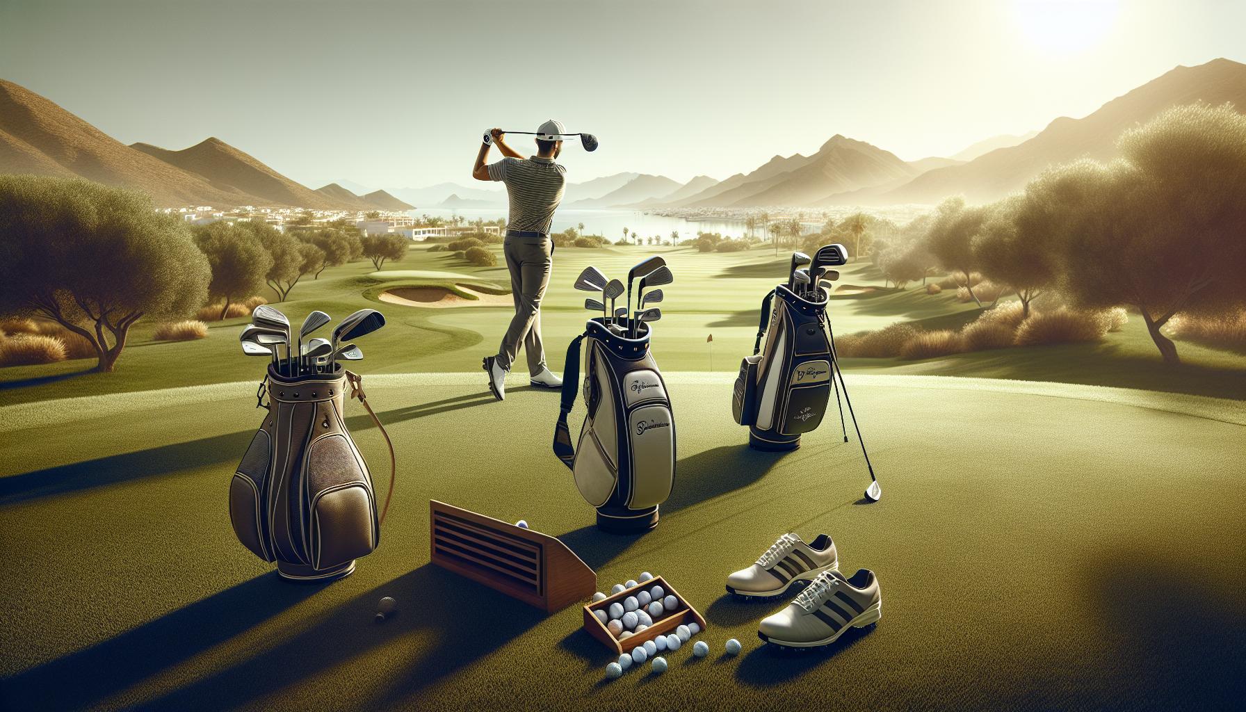 Equipamiento esencial para golfistas en Murcia