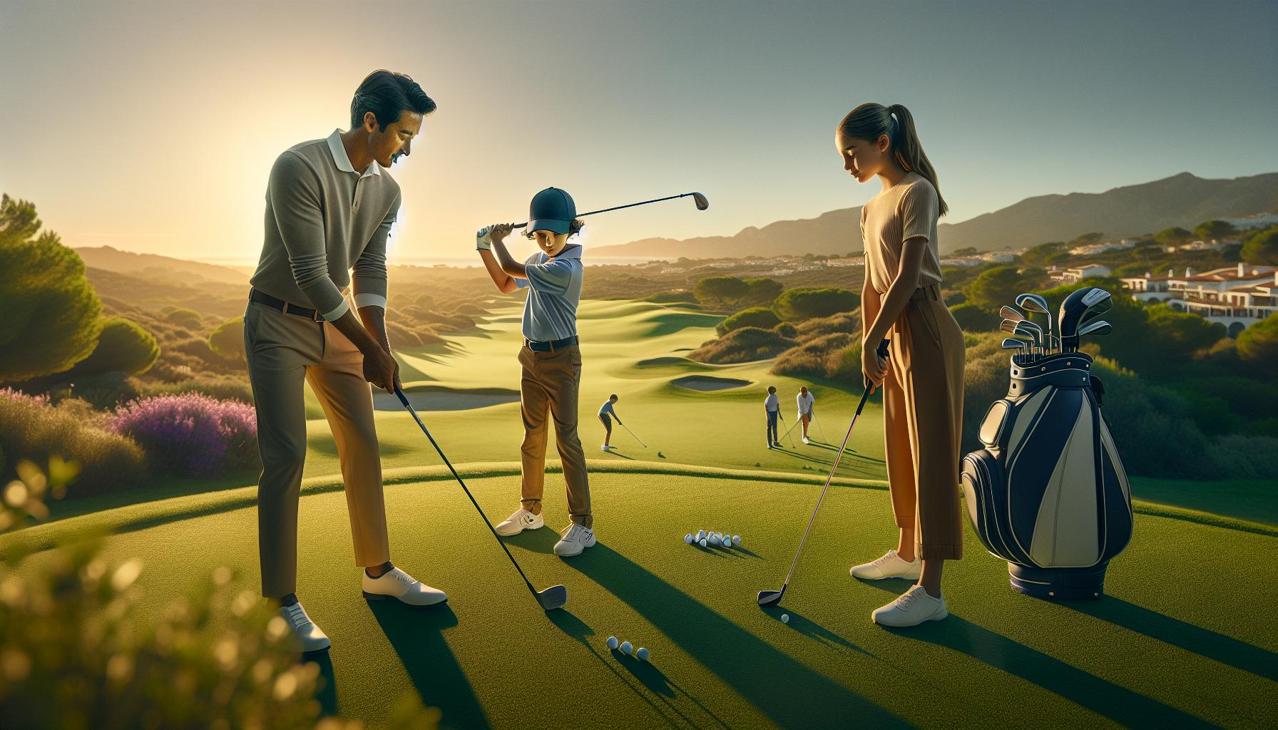 Errores comunes al iniciar a los más pequeños en el golf