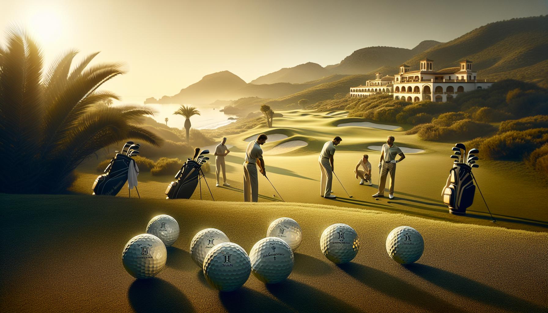 Eventos y torneos de golf con pelotas personalizadas