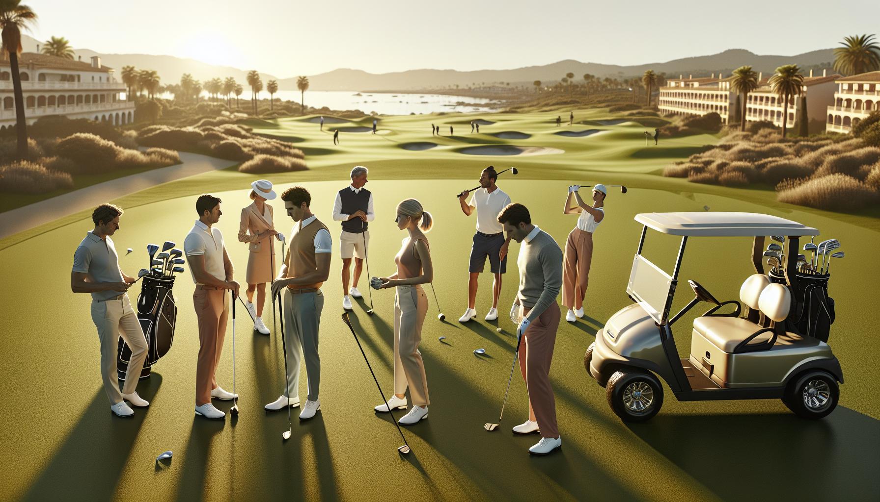 Golf en grupo: Organiza tu próximo desafío local