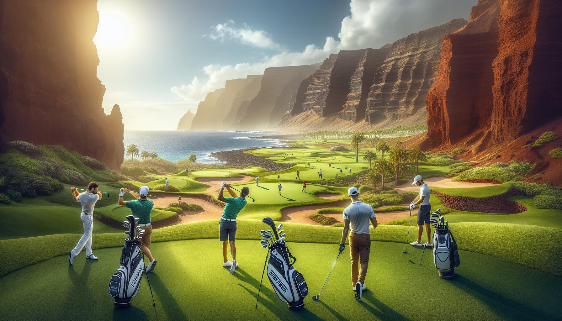 Campo de golf Buenavista: Naturaleza y desafío en la costa de Tenerife