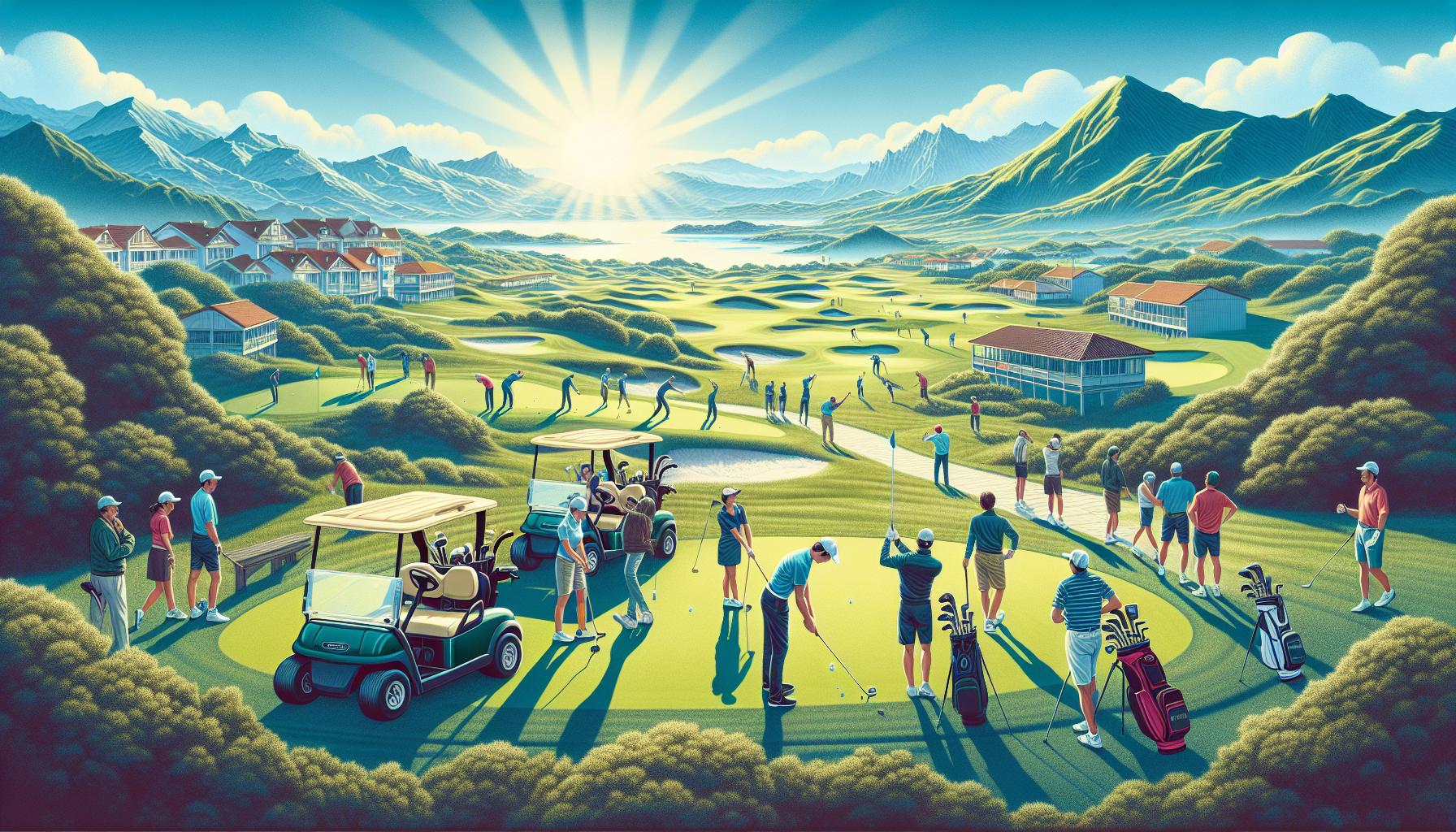 Campo municipal de golf Mataleñas: Golf accesible en Santander