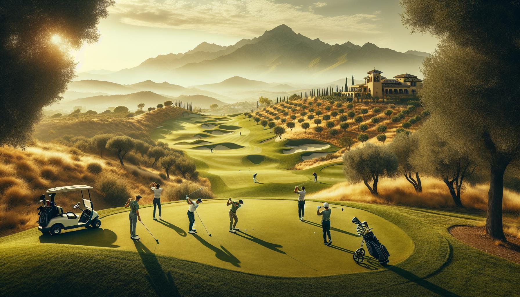 Campo de golf en Granada: Los mejores recorridos bajo Sierra Nevada