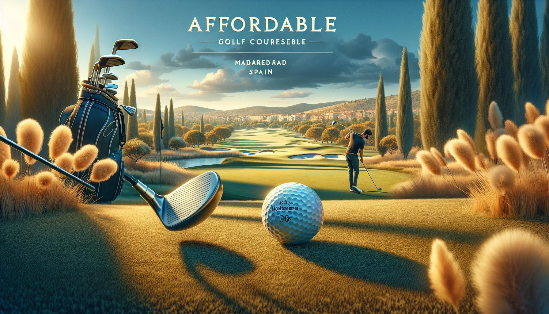 Campos de golf en Madrid baratos: Campos de golf económicos para jugar en Madrid
