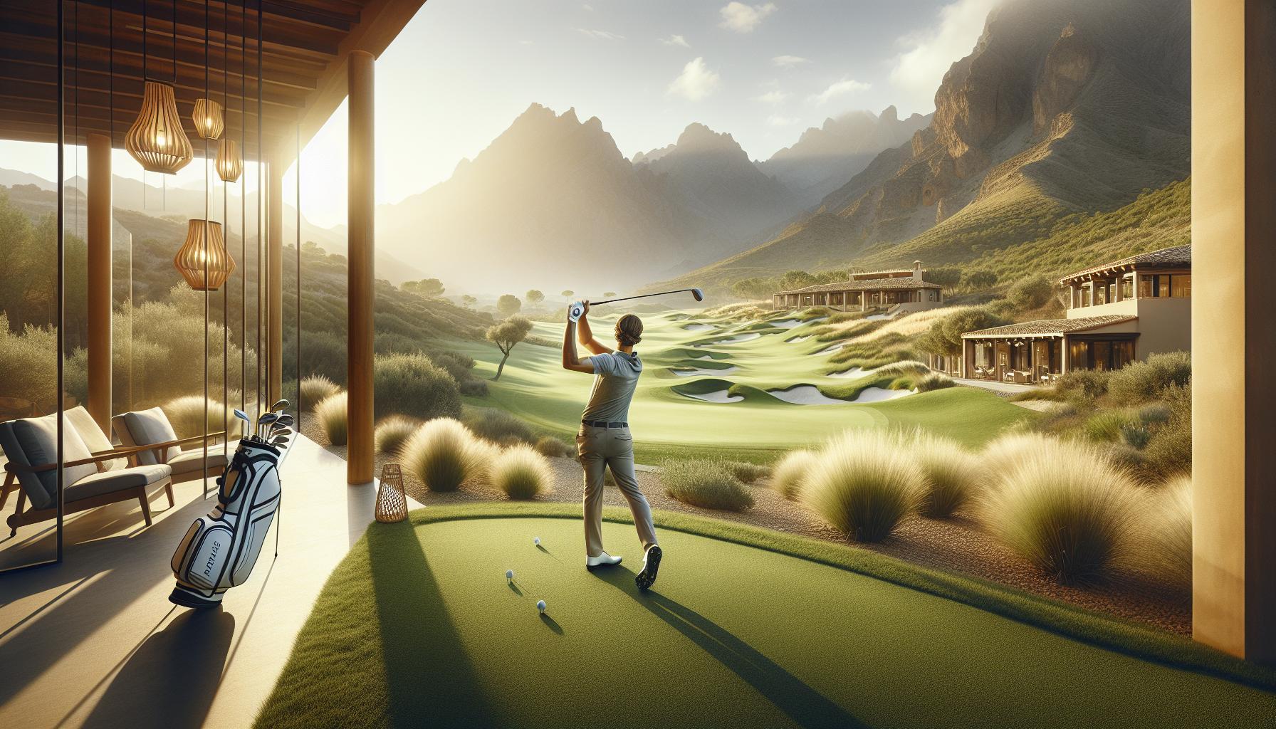 Campo de golf Las Caldas: Relájate y juega en un entorno termal