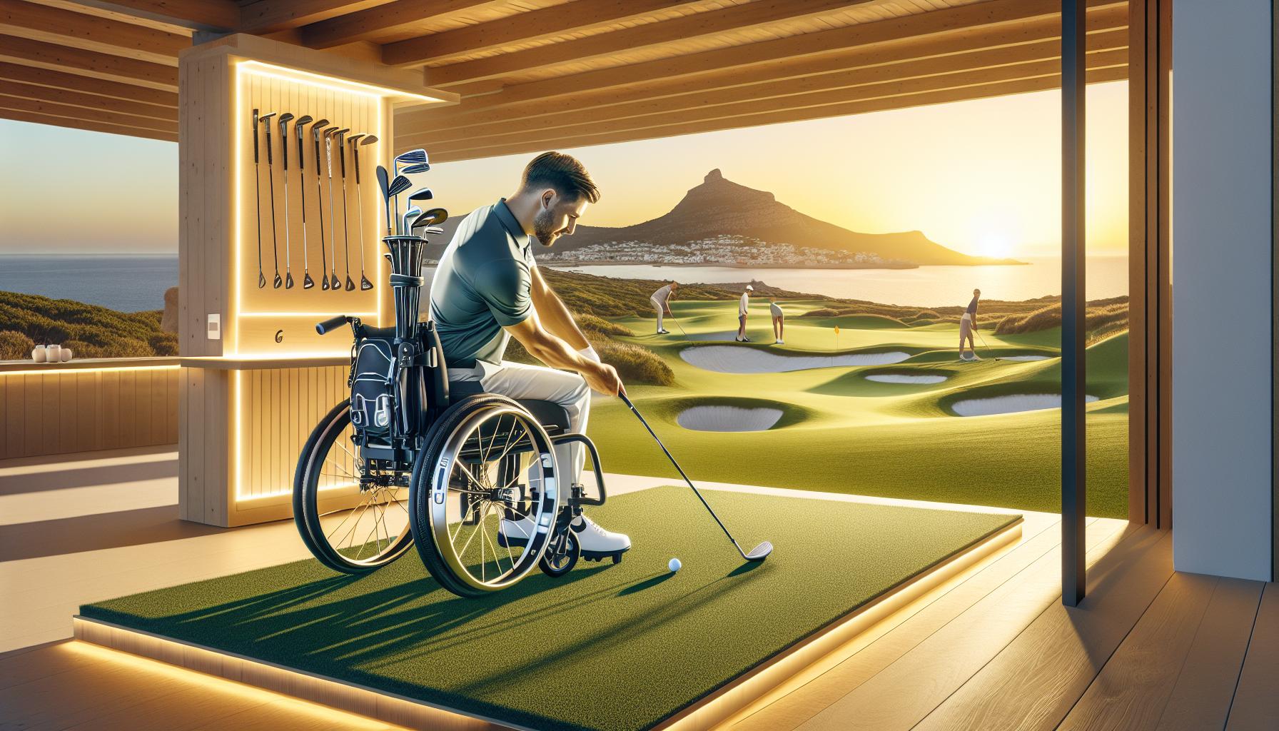 Accesibilidad en el golf: adaptaciones en El Tragamón
