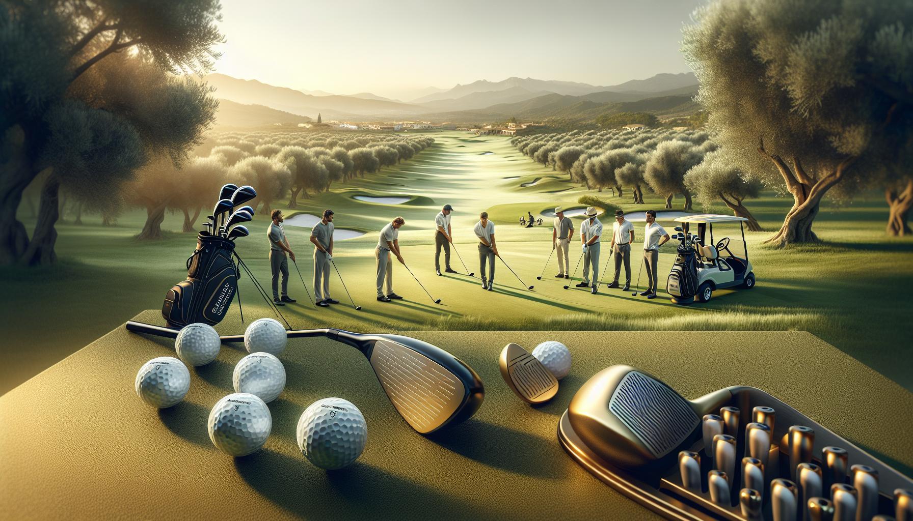 Accesibilidad y ubicación del Golf Layos