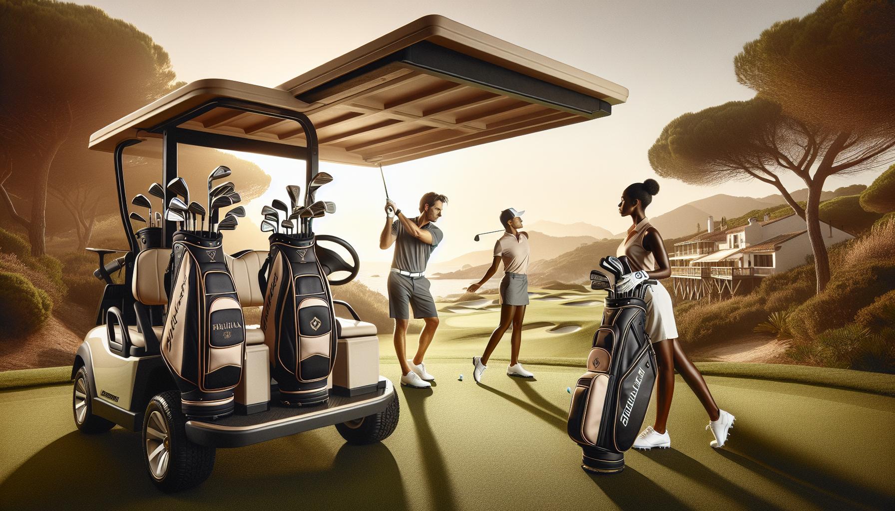 Accesorios complementarios para fundas de golf