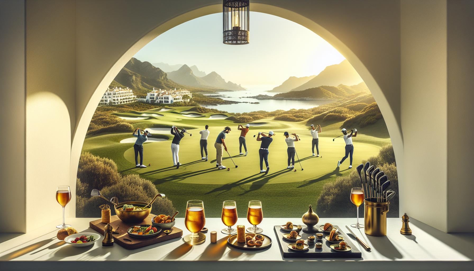 Actividades complementarias: golf y gastronomía