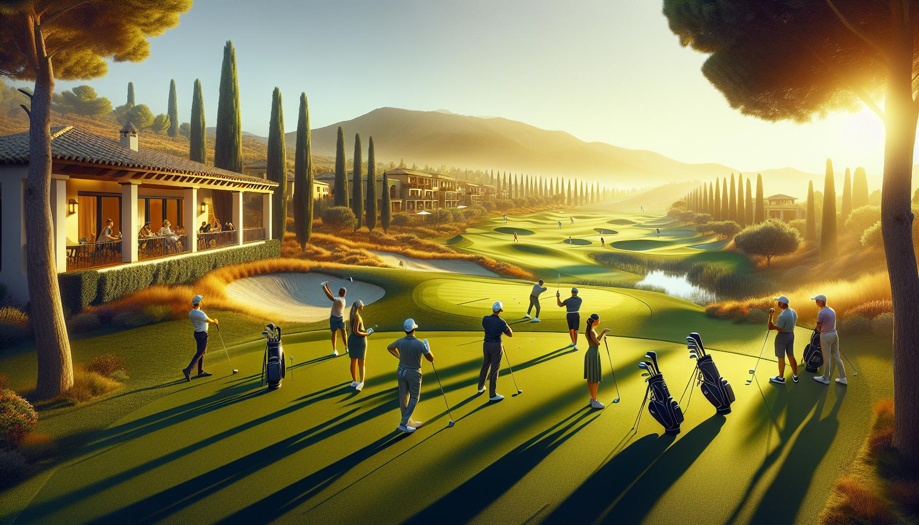 Alternativas recreativas alrededor del campo de golf