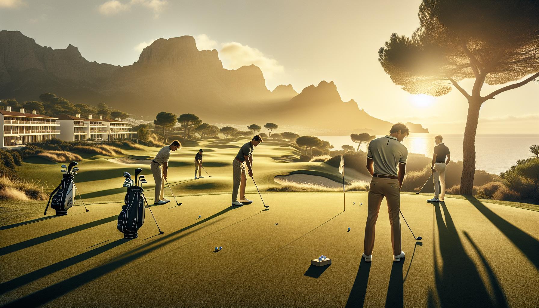 Beneficios de jugar en un campo costero