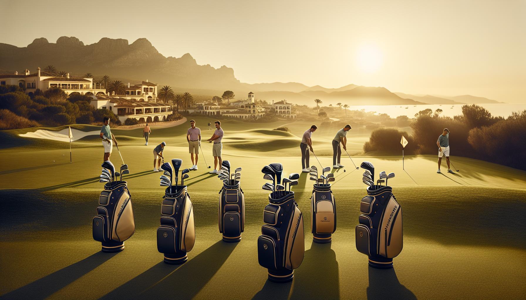 Bolsas de golf con compartimentos: Organización y funcionalidad