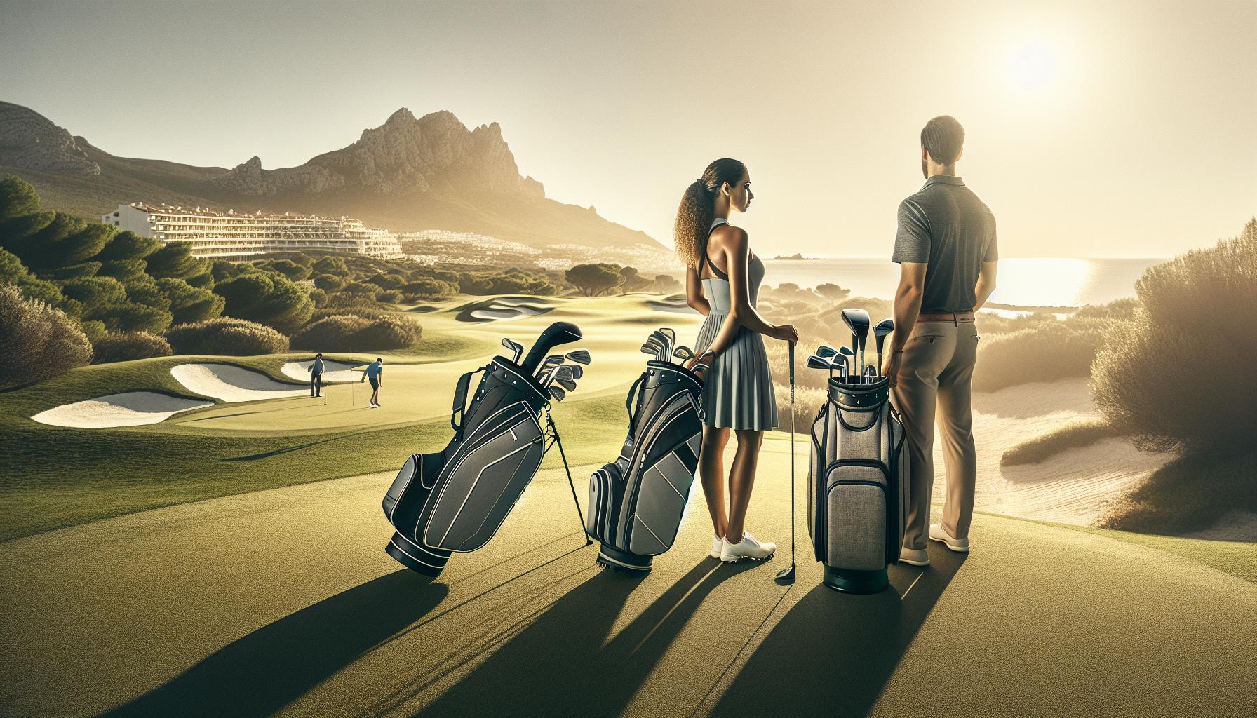 Bolsas de golf ligeras vs. bolsas de golf resistentes