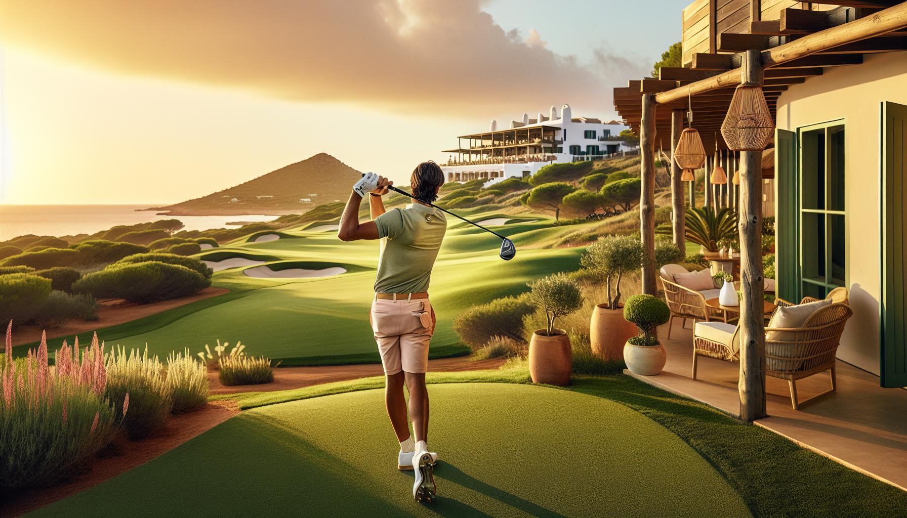 Campo de golf en Ibiza: golf y relax en la isla blanca