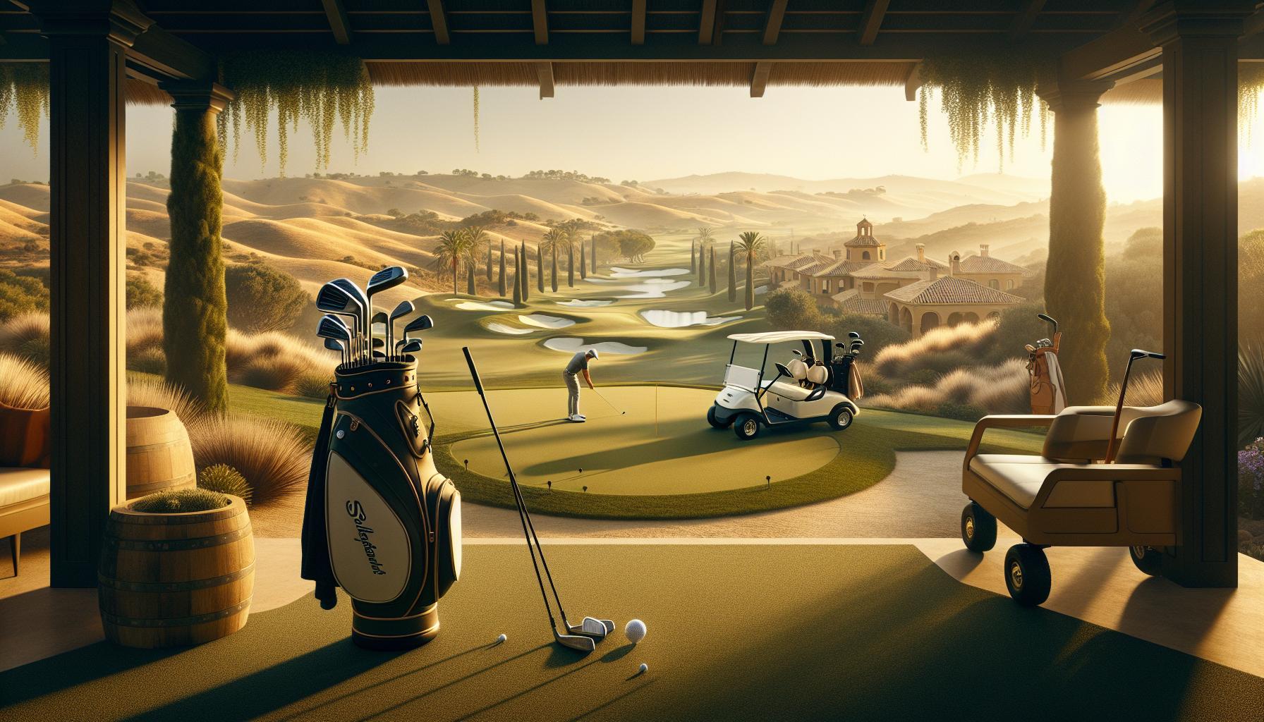 Características del campo de golf de Lerma