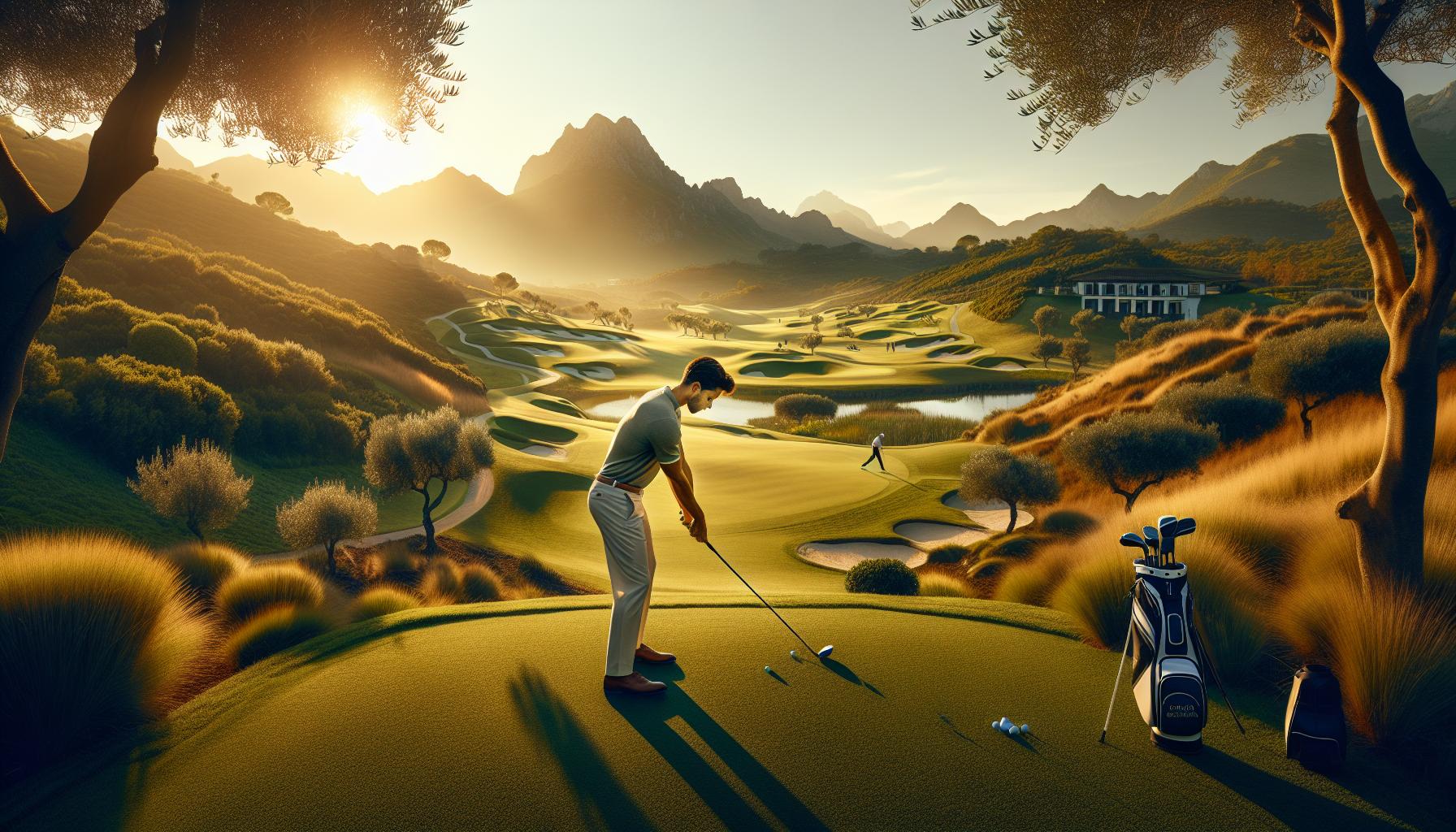 Características del campo de golf La Morgal