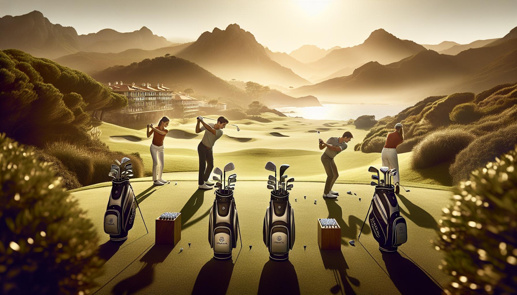 Clima y época ideal para jugar en A Toxa