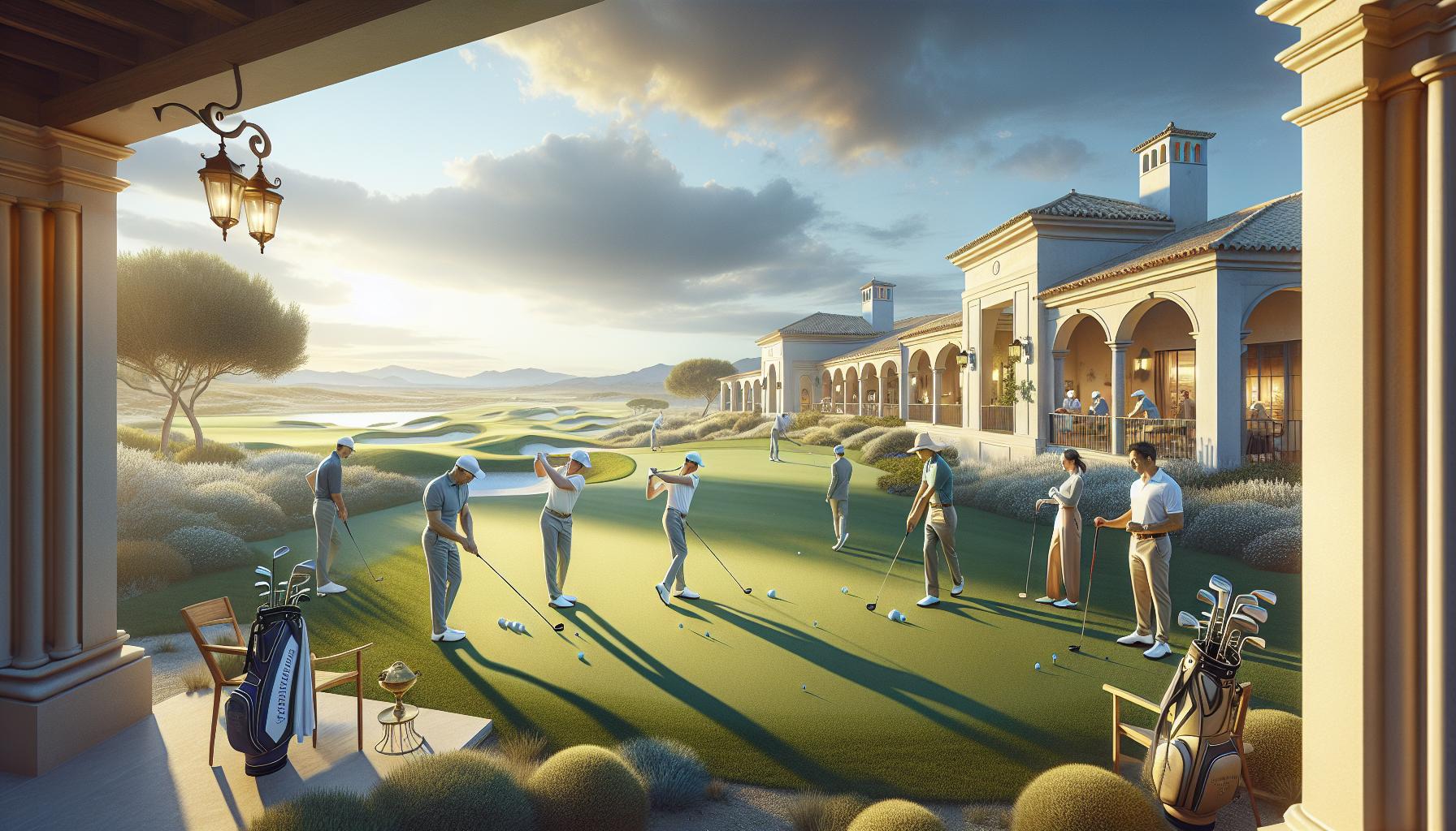 La comunidad golfista en Pedreña