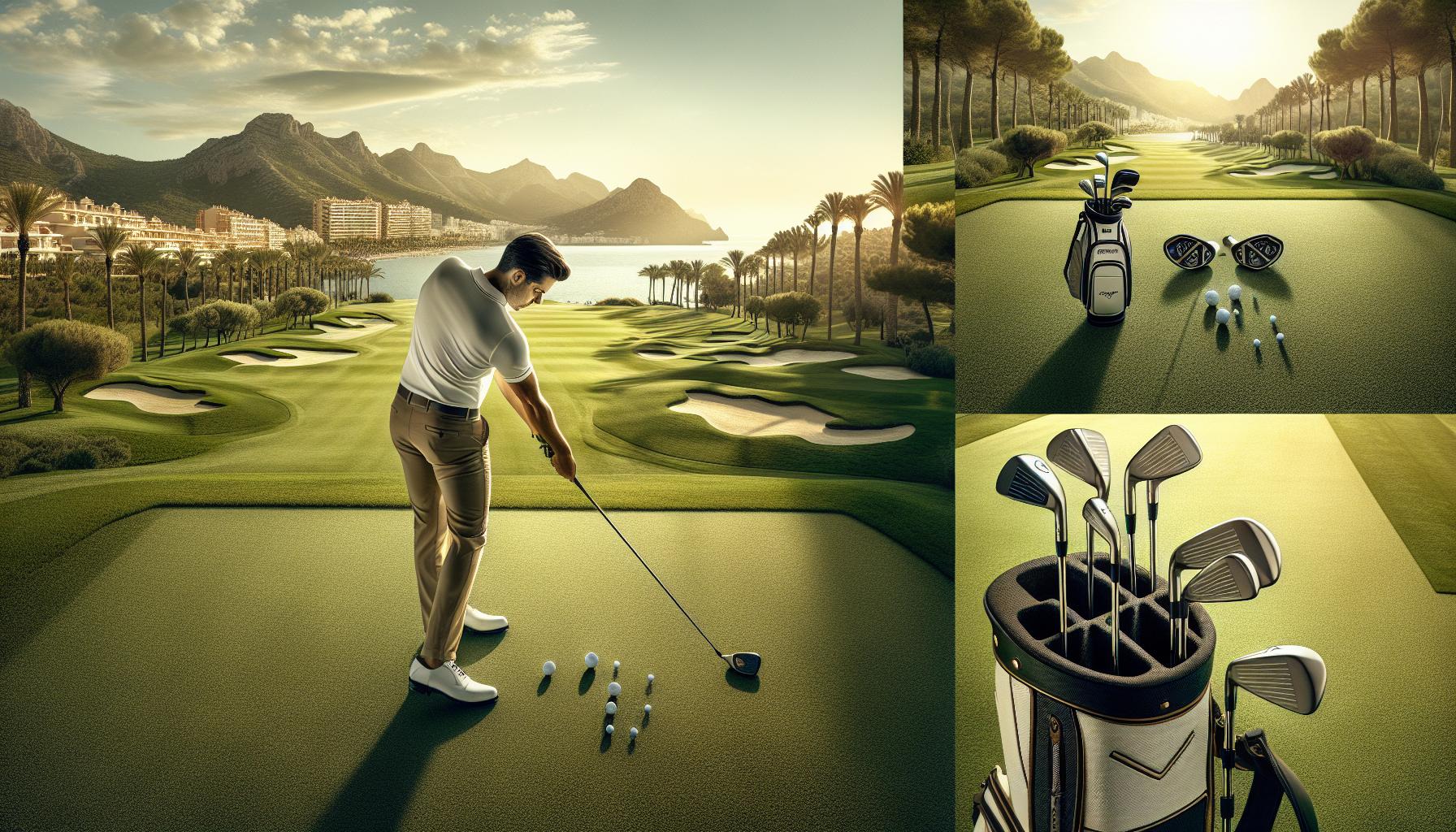 Consejos para principiantes: golf en Benidorm