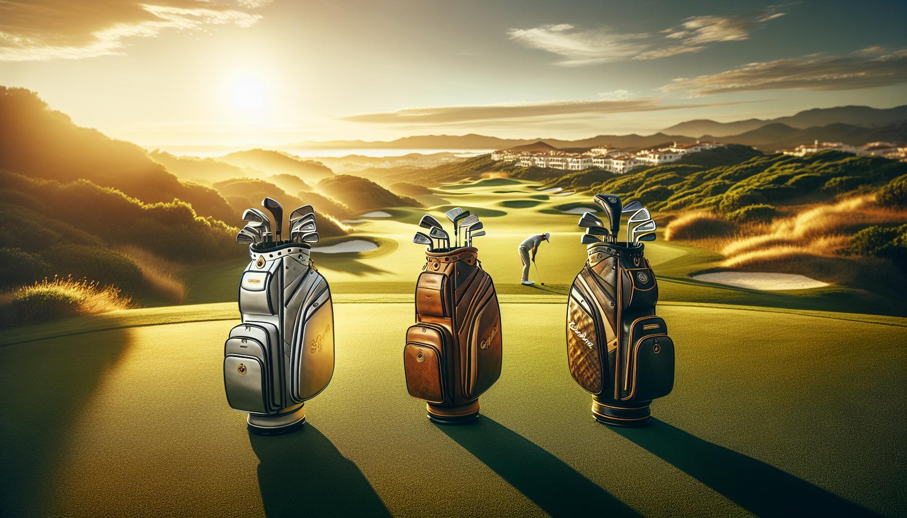 Diferencias entre bolsas de golf nuevas y usadas