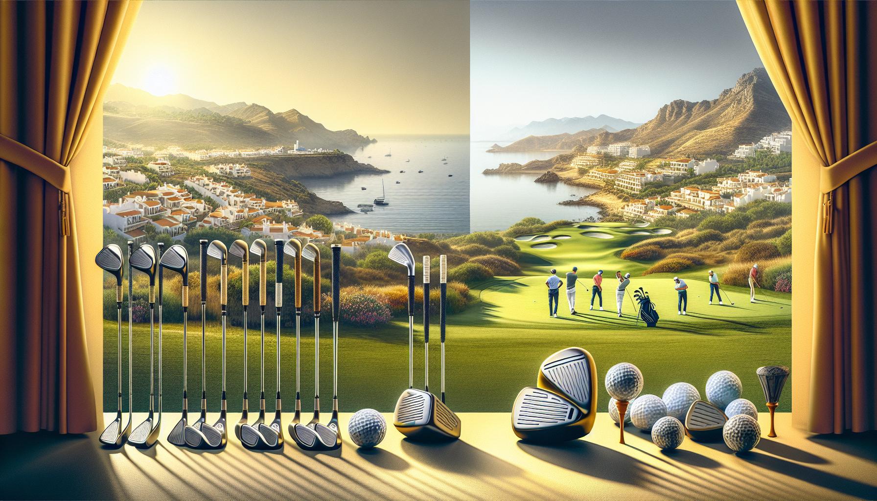 Diferencias entre palos de golf de gama alta y baja