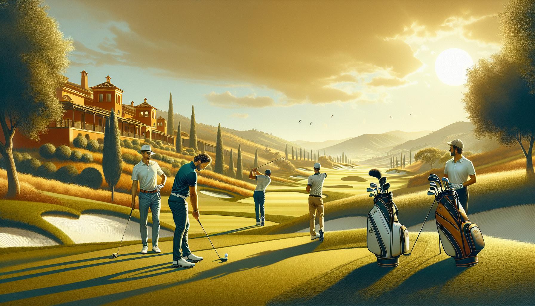 Dónde alojarse cerca del campo de golf Cabanillas