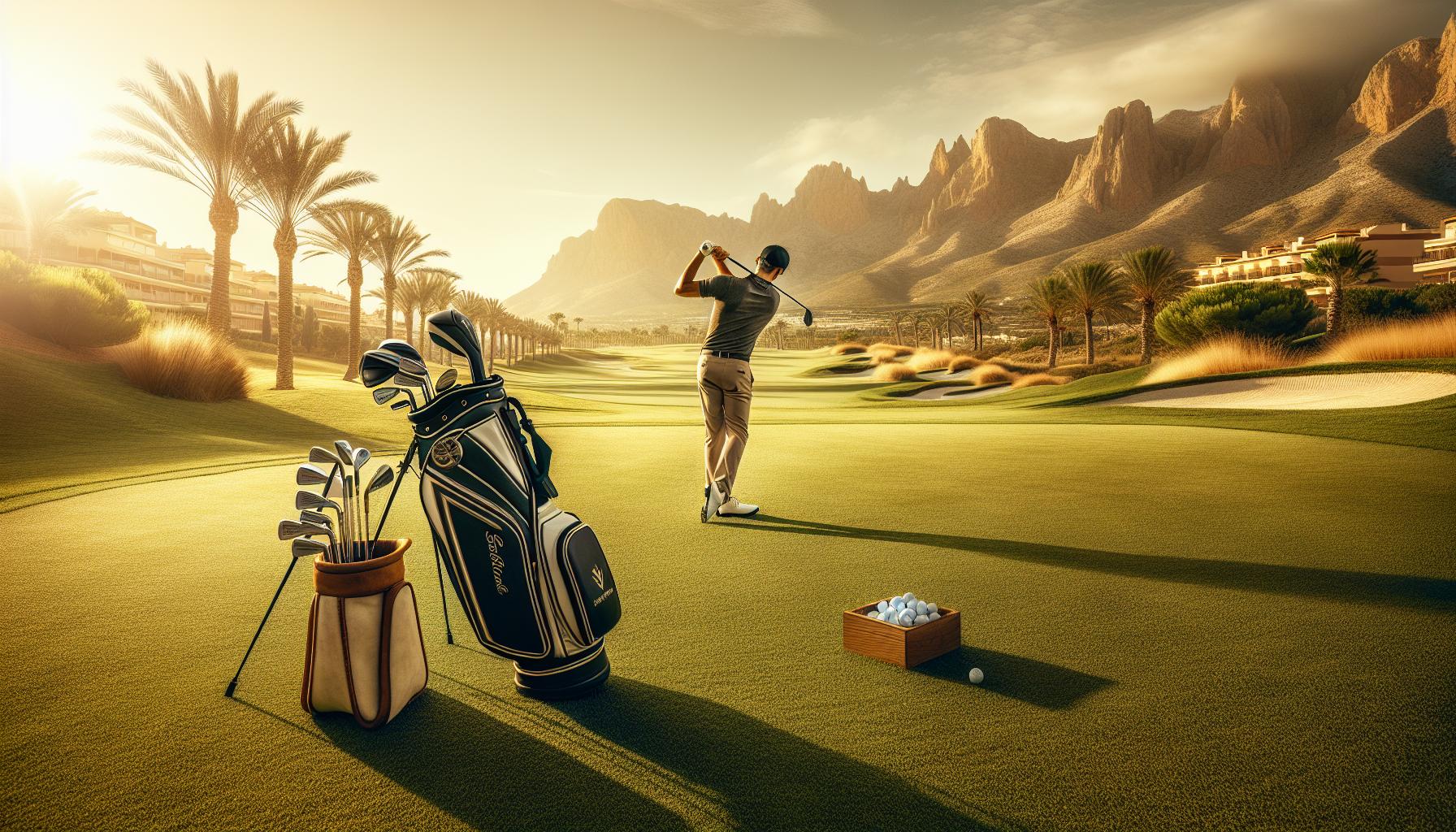 Dónde alquilar equipamiento de golf en Benidorm