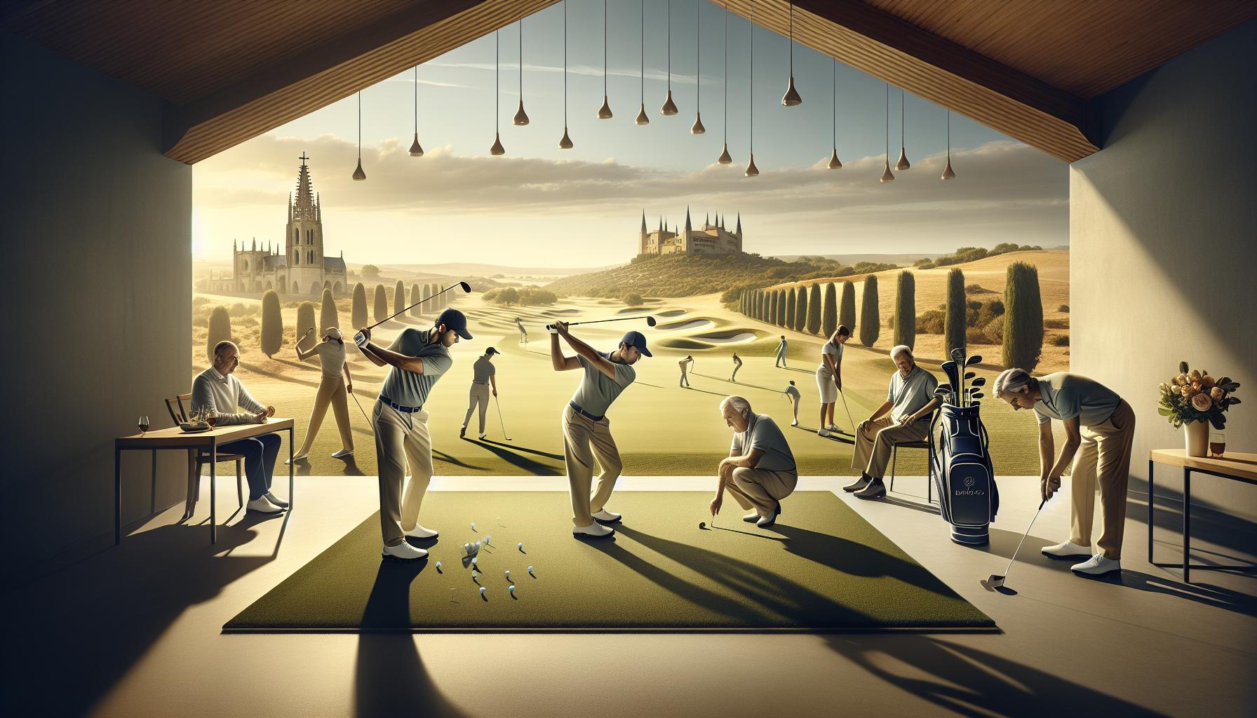 Dónde encontrar lecciones de golf en Burgos