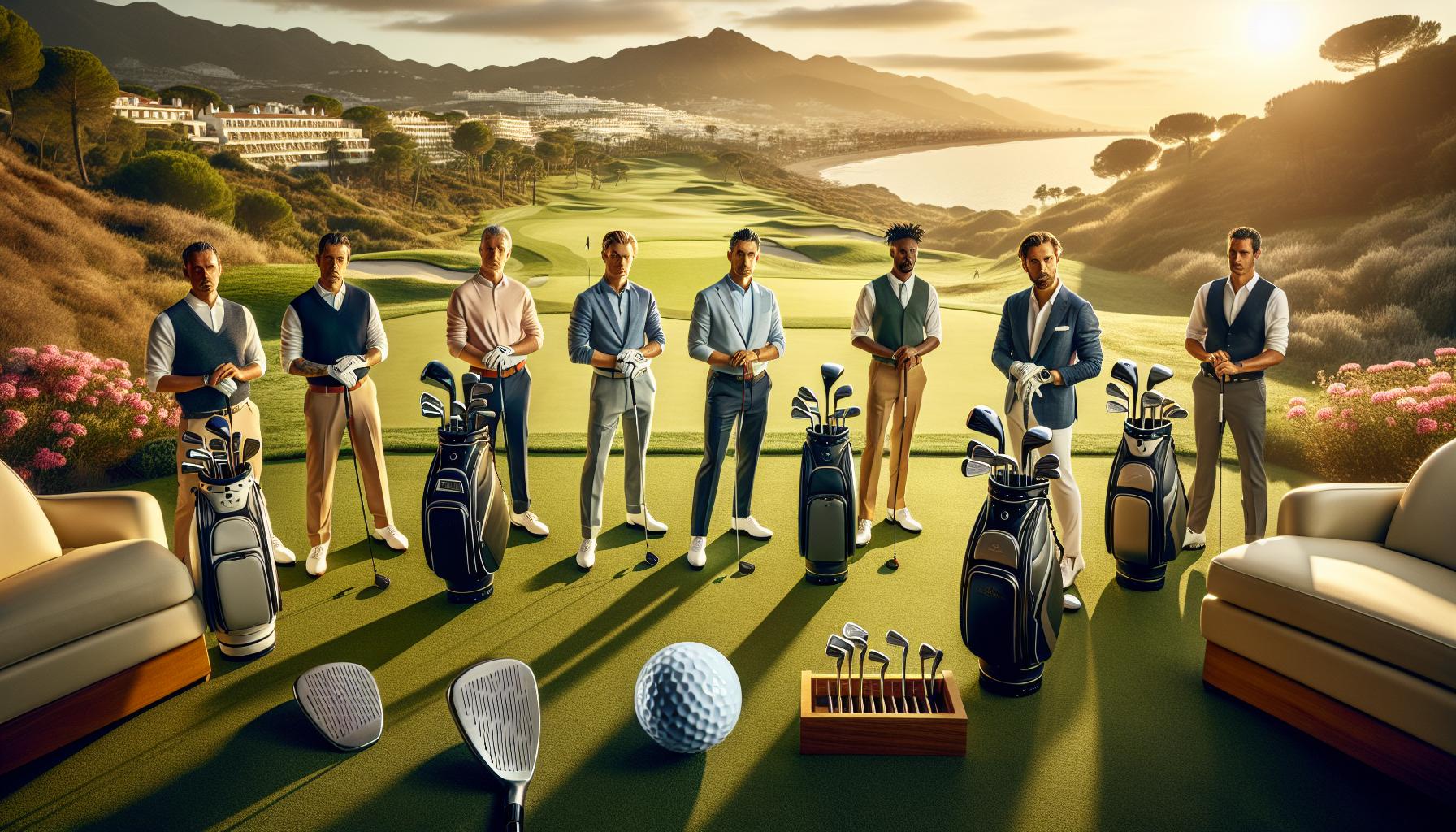 Equipamiento esencial para golfistas en la Costa del Sol