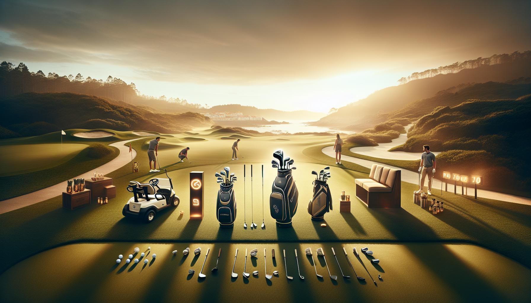 Equipamiento esencial para golfistas en Galicia