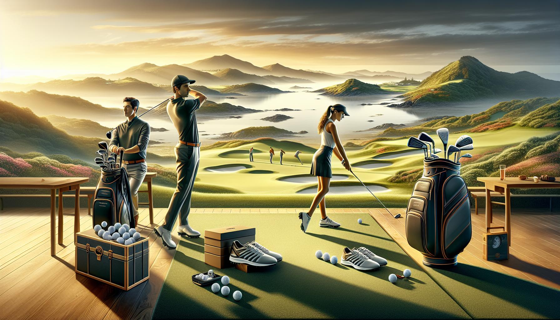 Equipamiento esencial para golfistas en Galicia