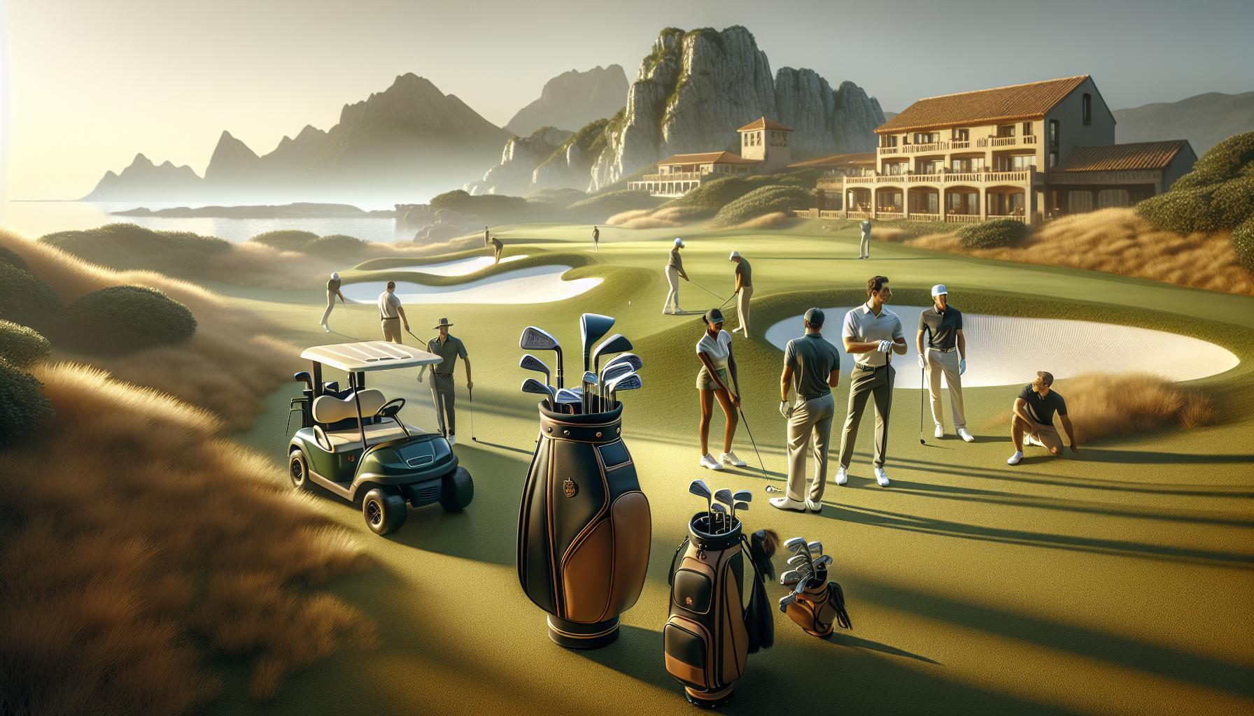 Equipamiento esencial para golfistas en Llanes