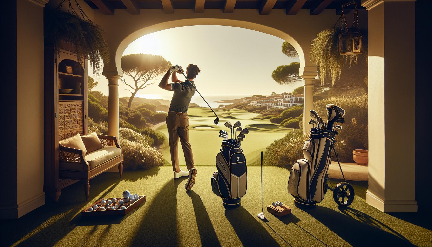 Equipamiento esencial para golfistas