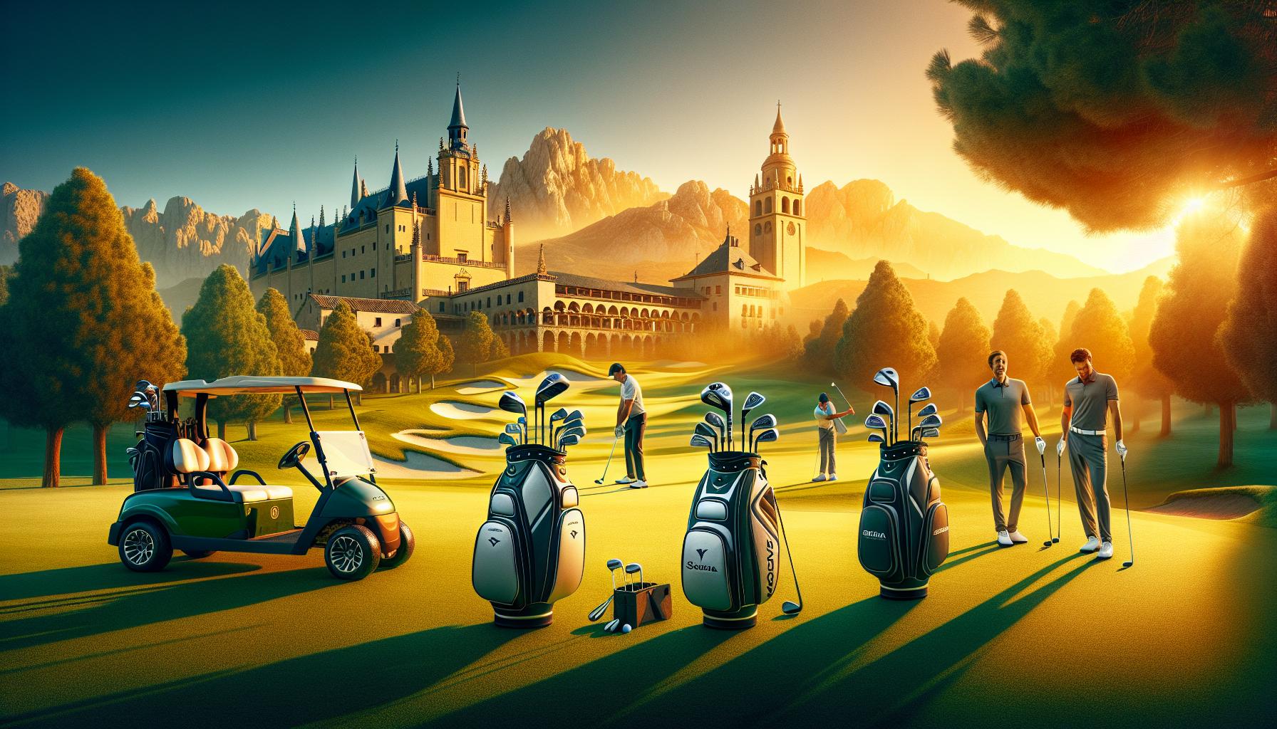 Equipamiento esencial para jugar golf en Segovia