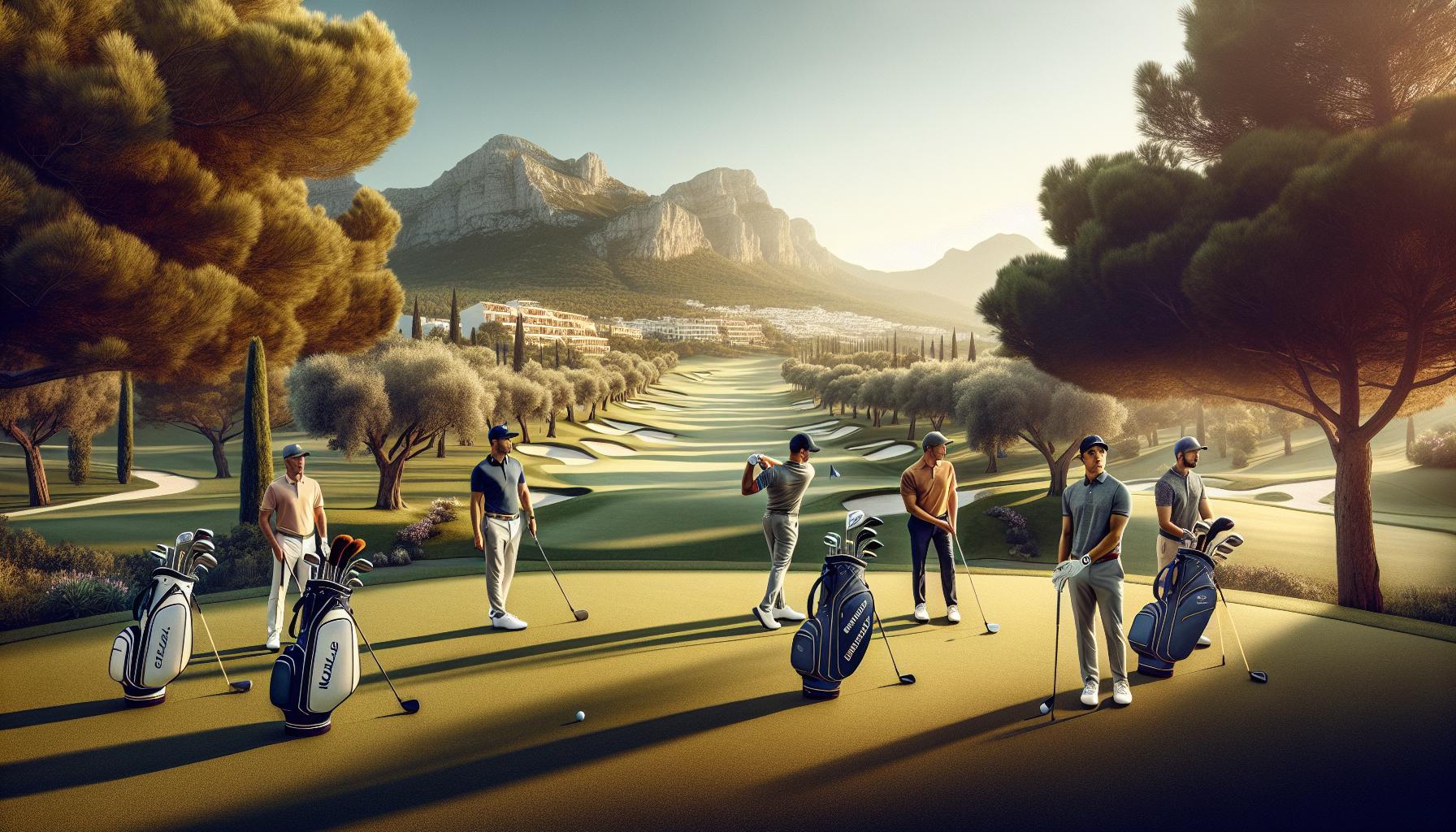 Eventos y torneos en campos de golf locales