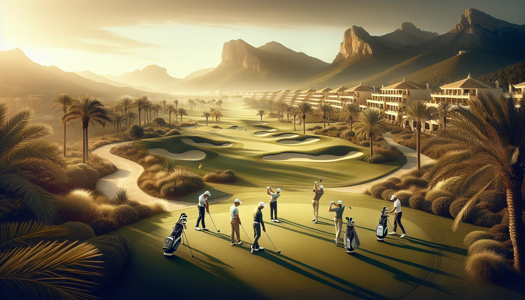 Eventos y torneos de golf en Benidorm