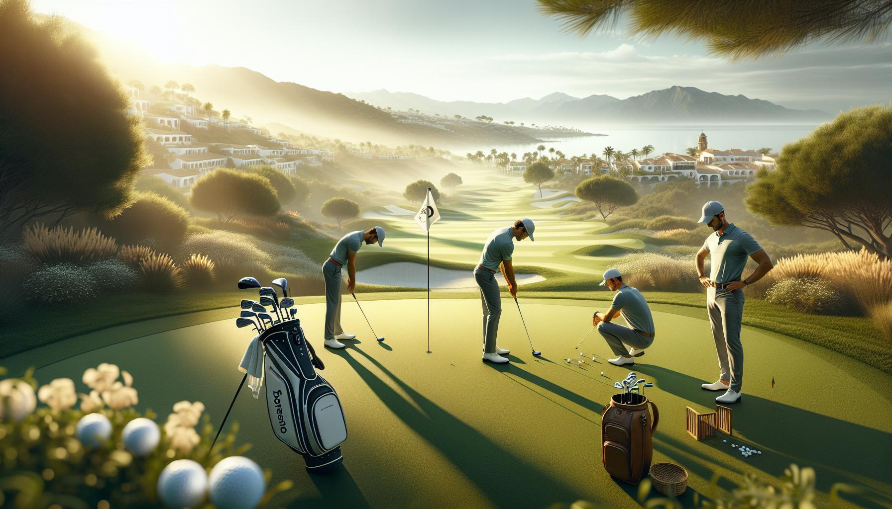 Evolución del número de campos de golf en España