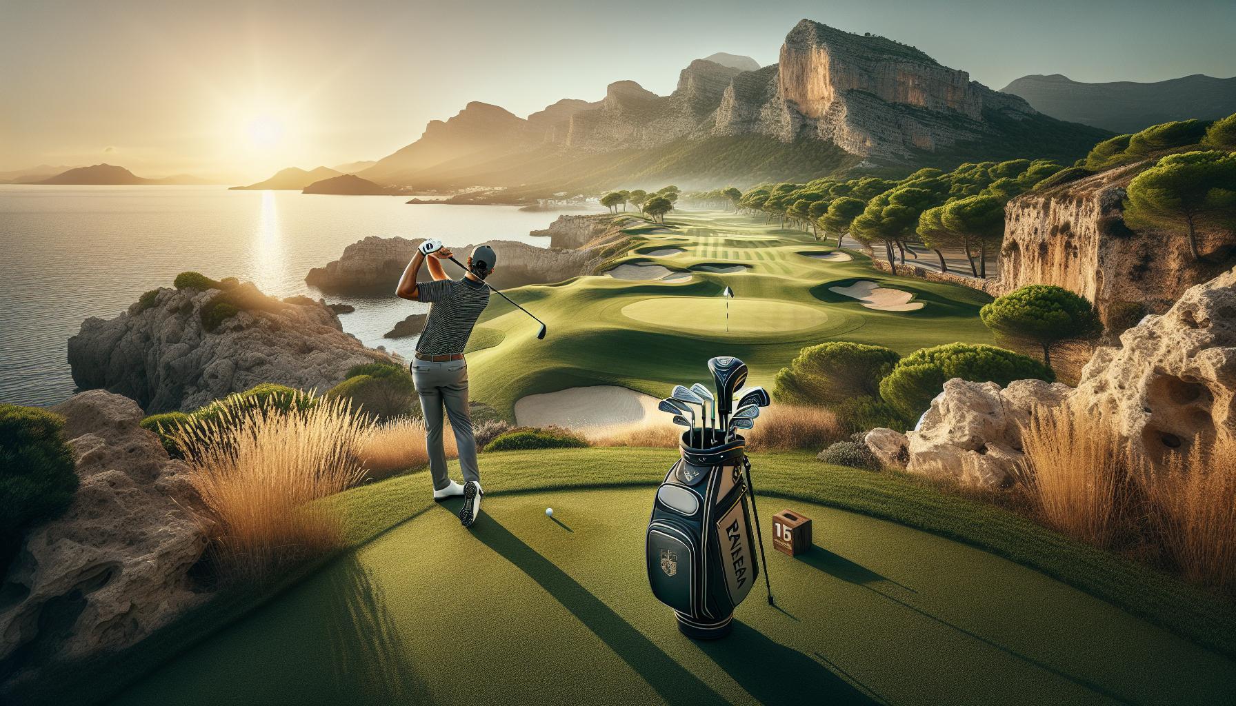 Explorando rutas de golf y paisajes costeros