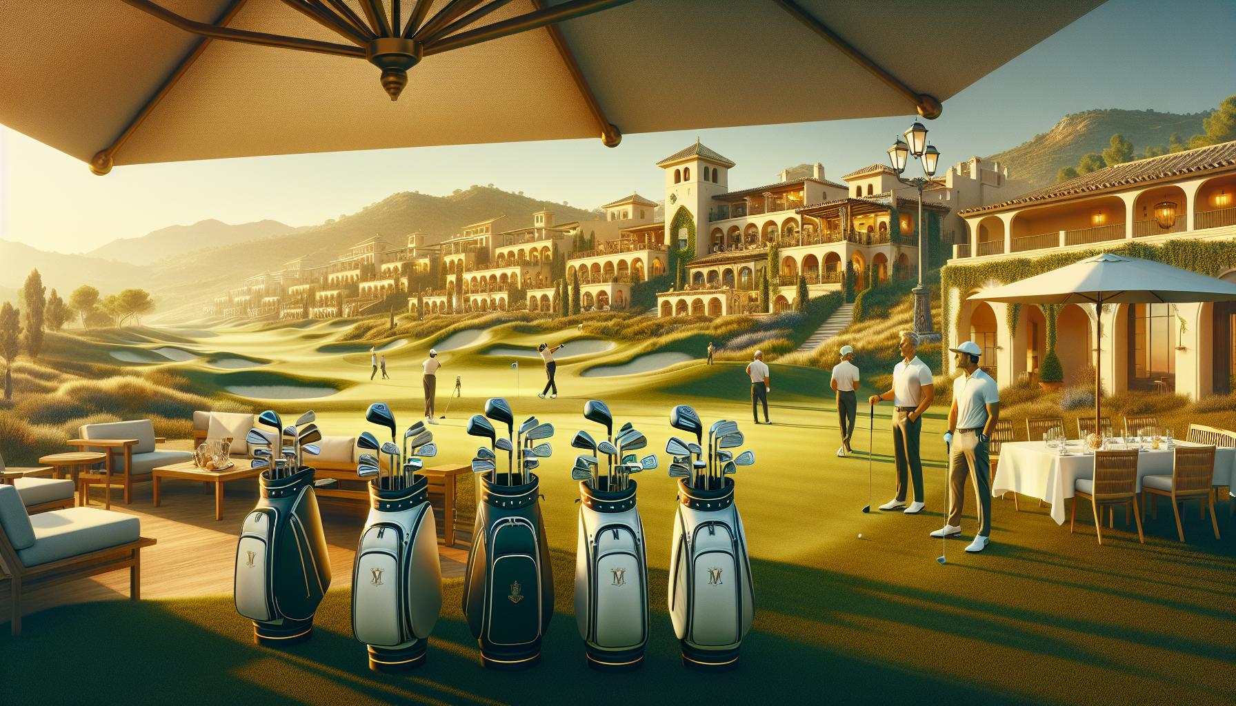 Gastronomía y alojamiento cerca del campo de golf