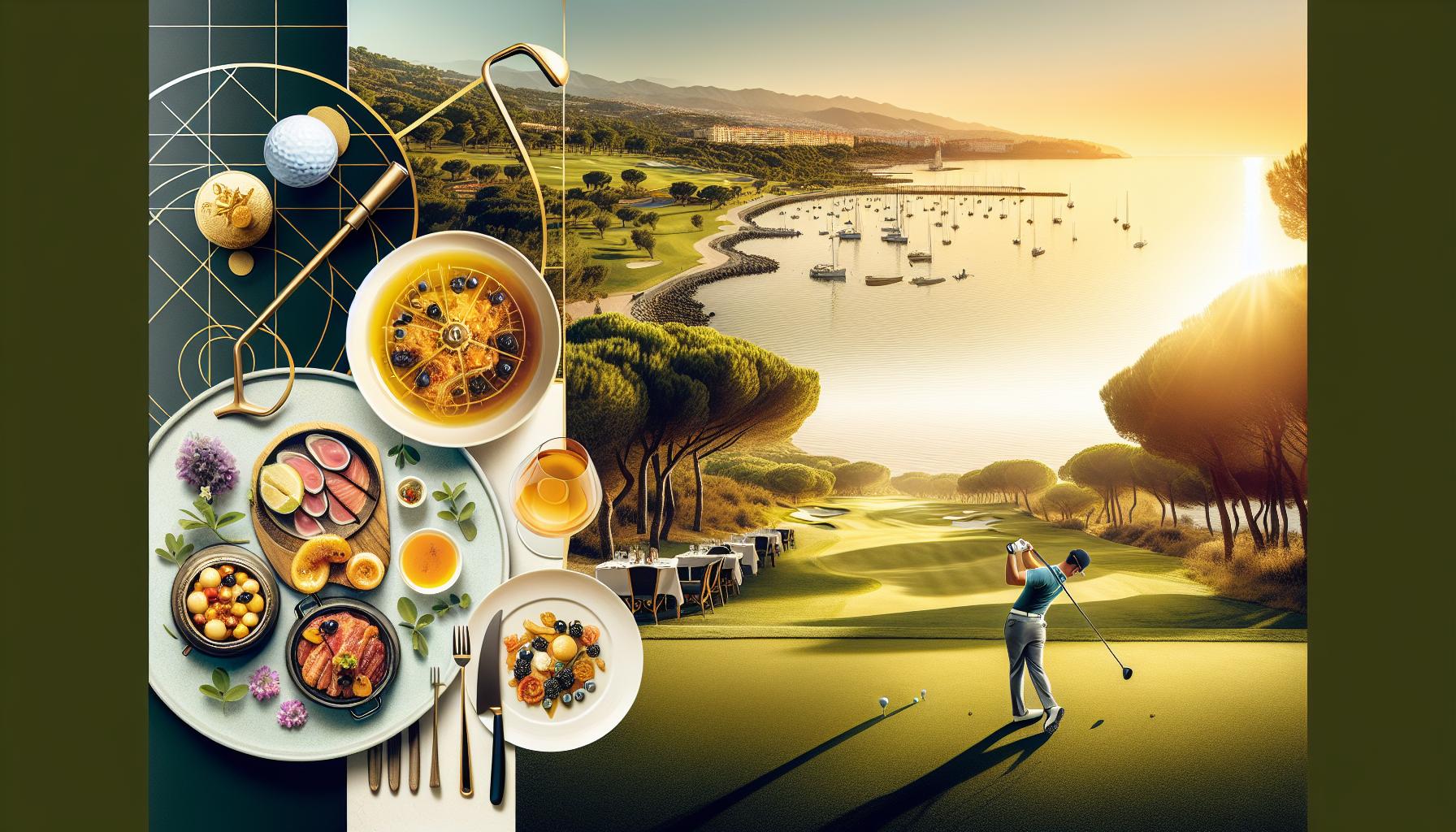 Gastronomía y entretenimiento en destinos de golf