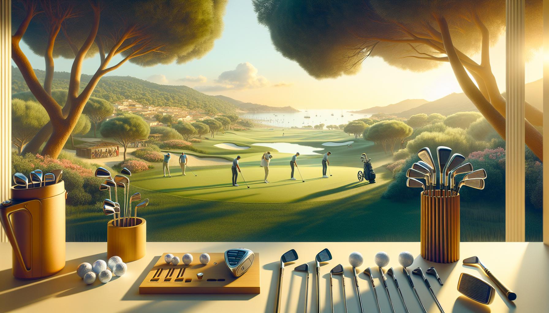 Gastronomía y relax tras una jornada de golf