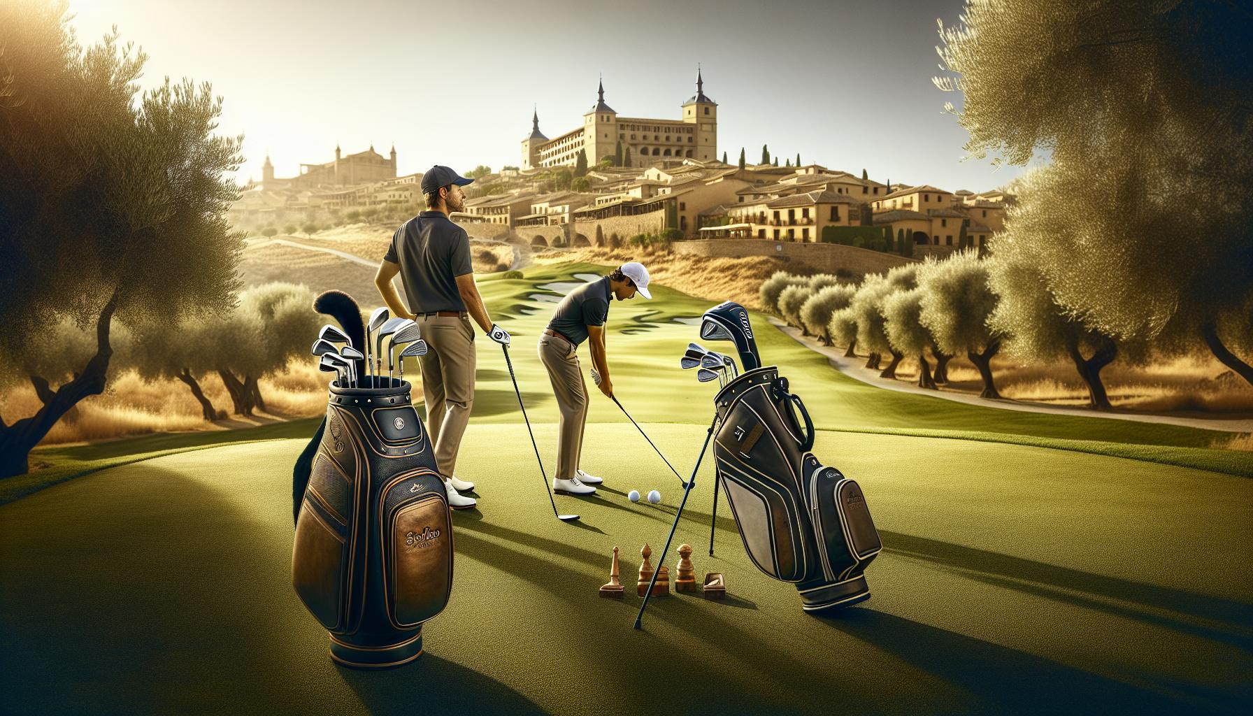 Golf con amigos: socializando en los campos de Toledo