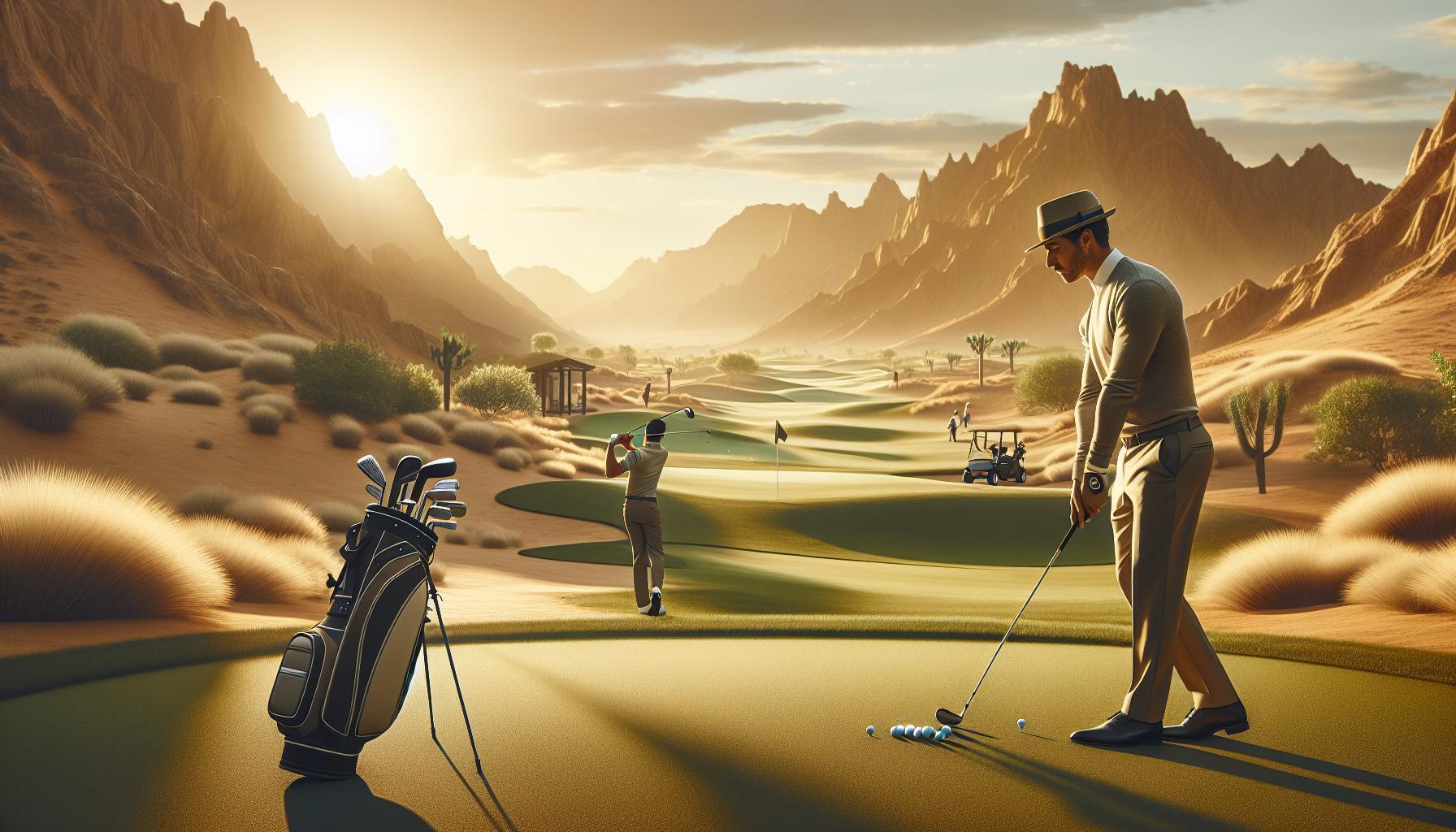 Golf en el desierto: condiciones y desafíos