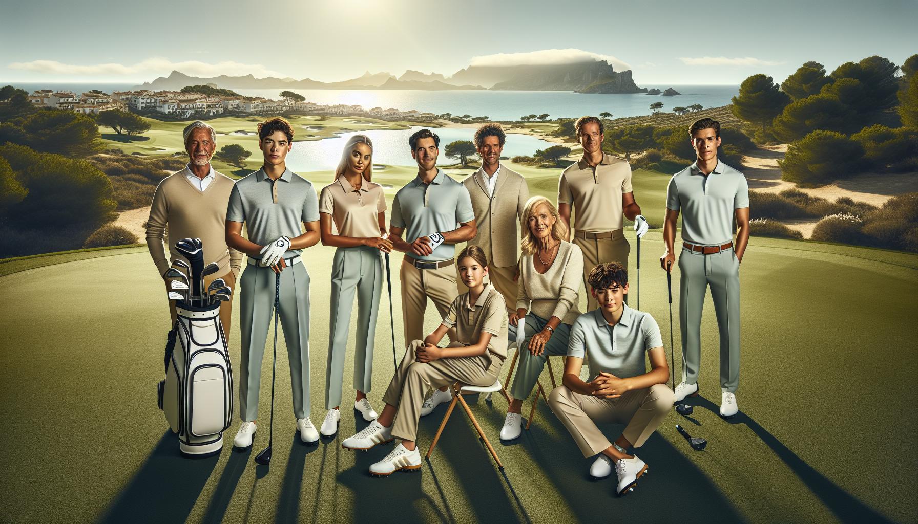 Golf en familia: opciones para todos