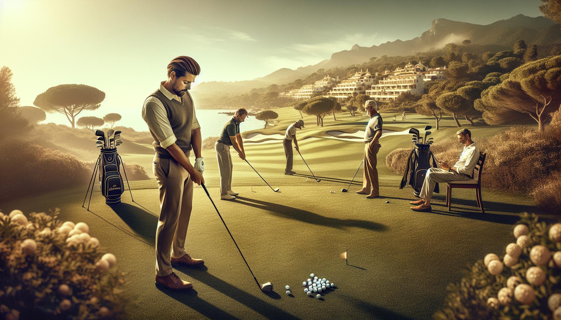 Golf para principiantes: Primeros pasos en el campo de golf Tram