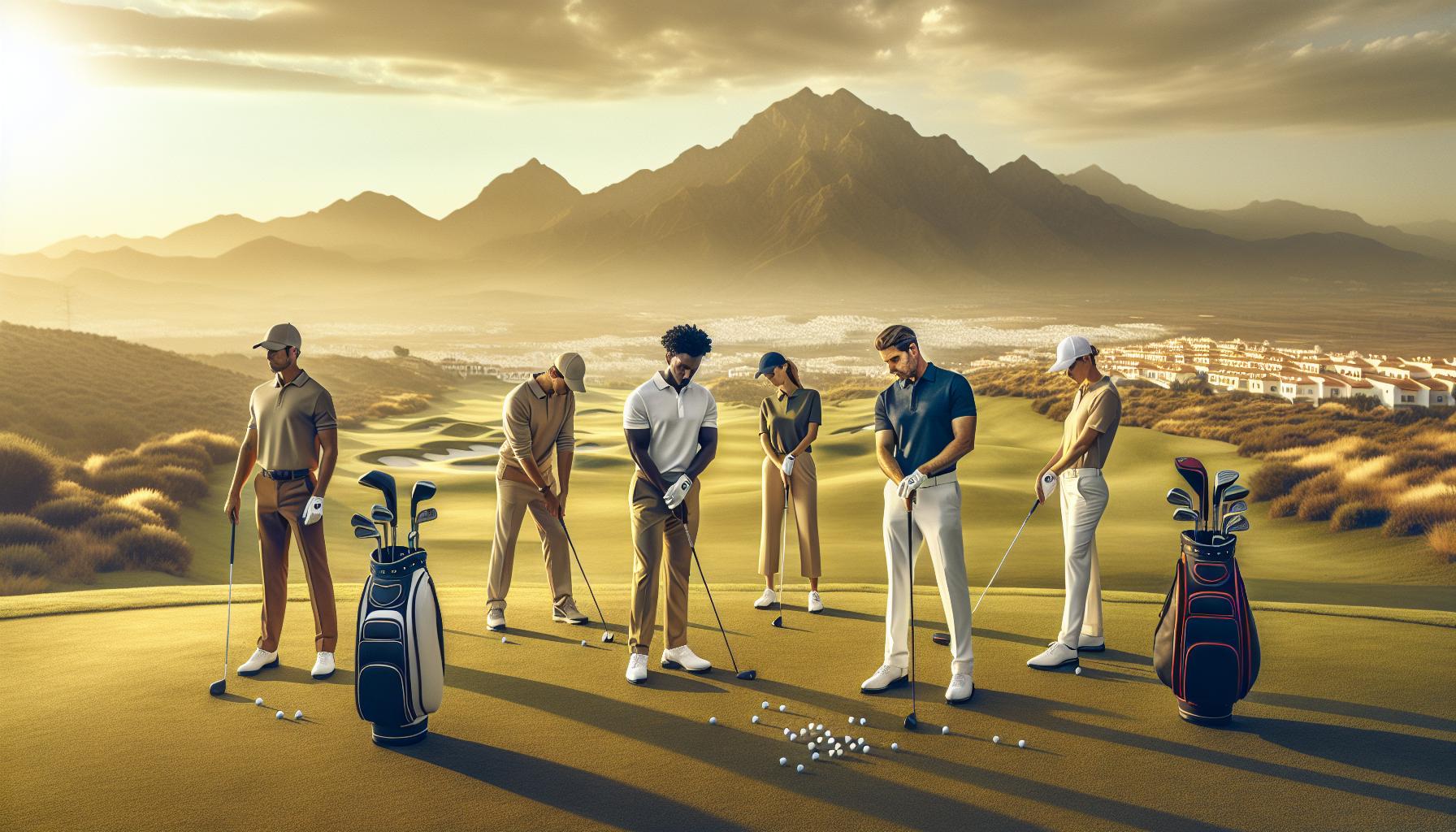 Historias de golfistas aficionados en Almería