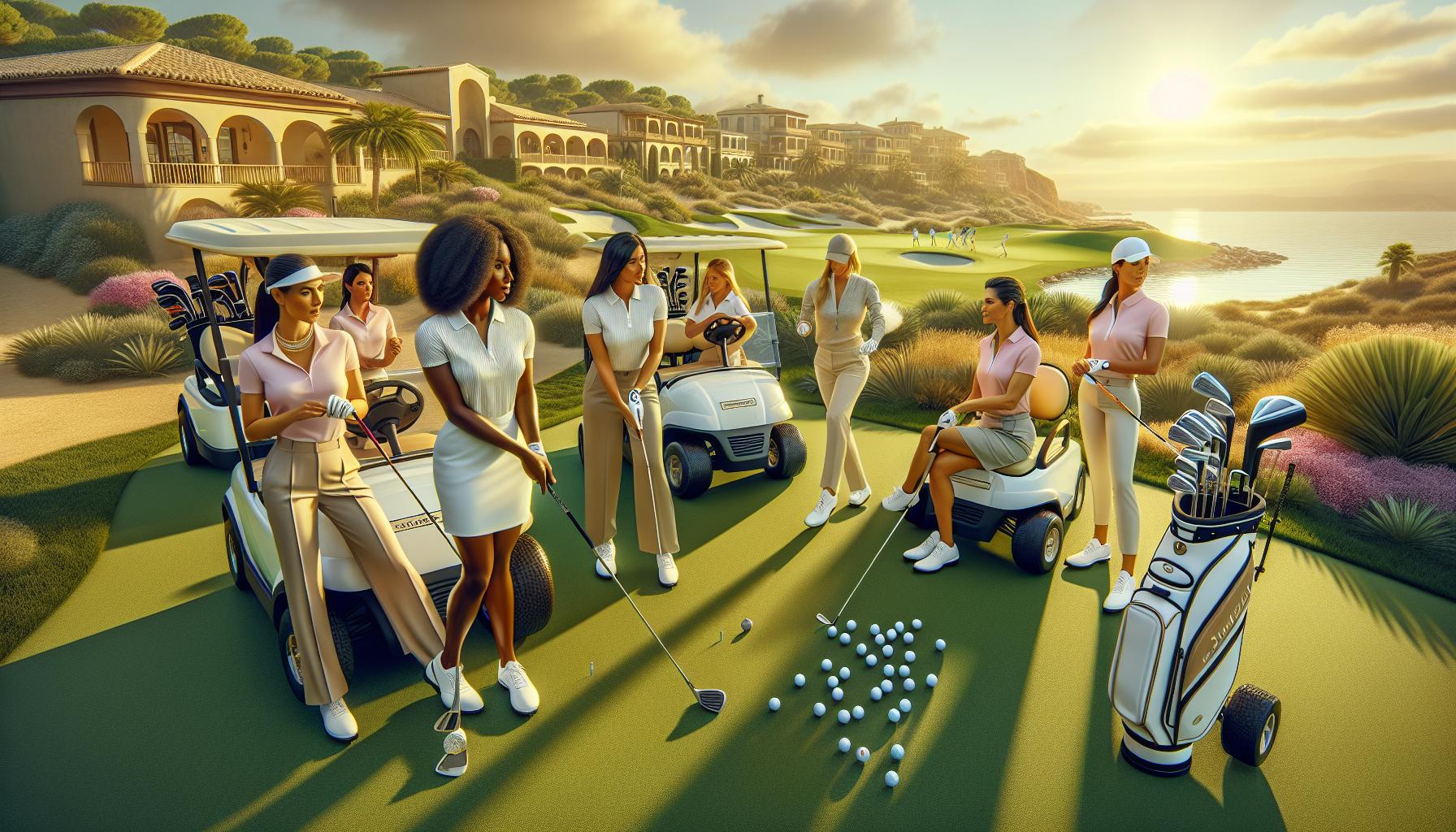 Historias inspiradoras de mujeres golfistas y su equipo