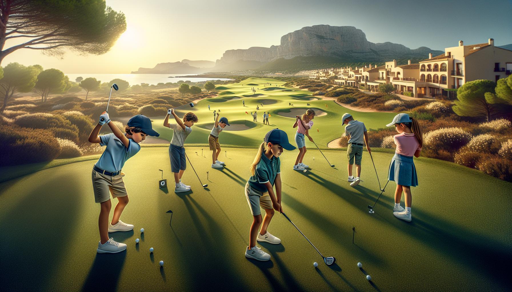 Historias de éxito: Niños que brillan en el golf